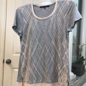 White House Black Market embellished T shirt Small